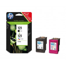 HP 121 2-pack Black/Tri-color Original Ink Cartridges